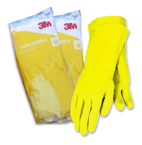 3M Yellow Glove Size 10 0