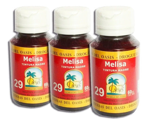 Oasis Mother Tincture Melisa X3 Units of 60cc 0