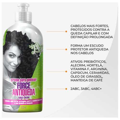 Soul Power Crema Peinar Anticaida Definacion Prolongada 500g 1