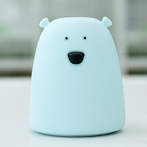 Art Home Soft Silicone Bear LED Lamp - 7 Colors 1