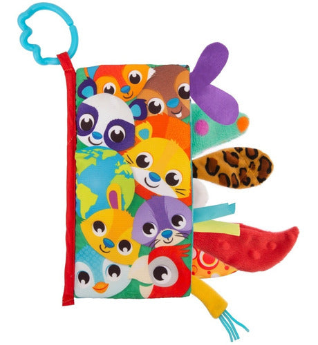 Playgro Animal Tails Baby Stimulation Book 0