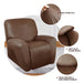 Molasofa Recliner Chair Covers Spandex Leather-Look 2