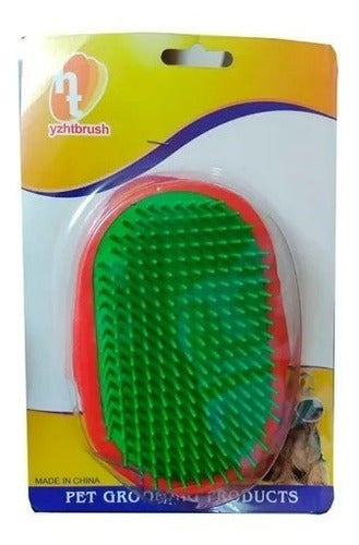 Adjustable Firm Bristles Pet Hair Removal Brush Glove 4