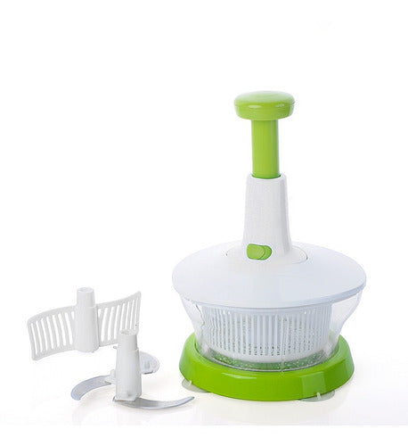 Smile Mom Cortador Vegetales Mezclador Con Centrifugador Picador 0