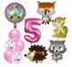 Mega Pack De 35  Globos Animales Del Bosque Nena O Varon 0