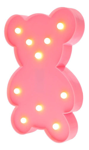 Teddy Bear Infant LED Night Light Vintage Design Bedside Lamp 1