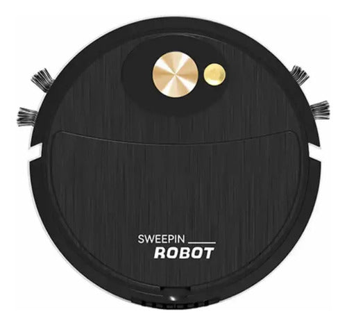 Mini Aspiradora Robot Black 0