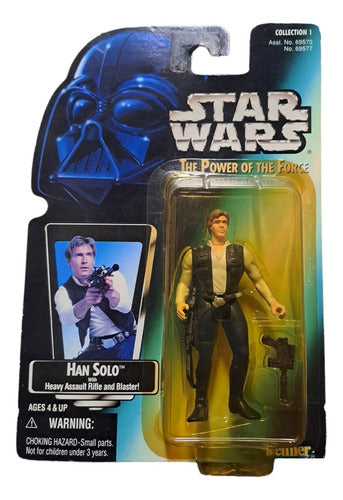 Hasbro Figura Blister Star Wars Kenner Han Solo With Heavy Assault 0