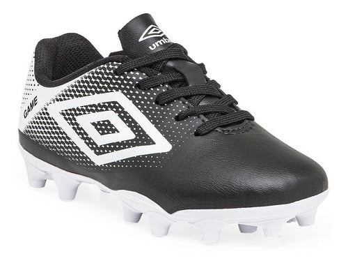 Umbro Kids Soccer Cleats for Natural Grass - Junior Football Boots with PVC Studs 15