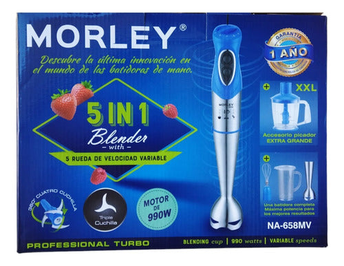 Morley 5-in-1 Hand Blender Mixer 990W 1