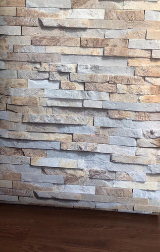 Le Monde Beige Gray Stone Look Adhesive Wallpaper 60cm Width 0