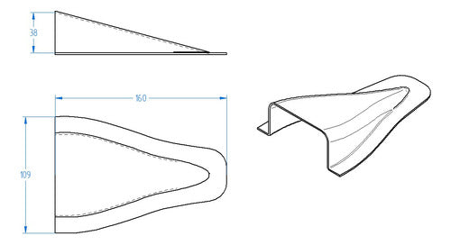 Generic Toma Naca 150x110 Mm 4