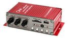 Ophyr Digital Stereo Hi-Fi Audio Power Amplifier USB SD 12V Motorcycle + Remote Control 2