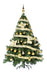 Mountain Deluxe Christmas Tree 1.80m Gold Black Friday 0