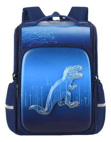 Iluminarás Reflective School Backpack with Large Capacity 3D Design 0