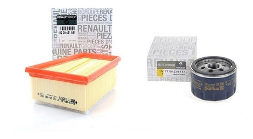 Renault Original Air and Oil Filter Kangoo 1.6 16V K4M 0