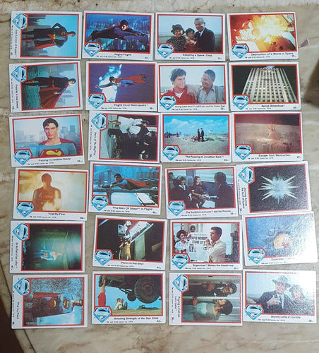 87 Cards Super Homem O Filme 1978  Superman 6