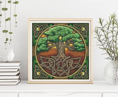 5D Diamond Painting - Tree of Life - 30x30cm 2