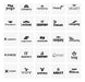 Pack Vectores +750 Marcas Logos Diseños Editables #v317 2