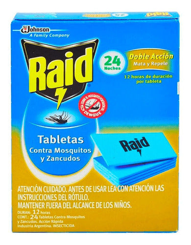 Pack X2 Repelente Mata Mosquito + 12 Tabletas 2