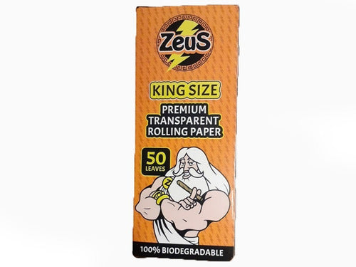 Zeus Cellulose Kingsize Rolling Papers - UP! Growshop 0