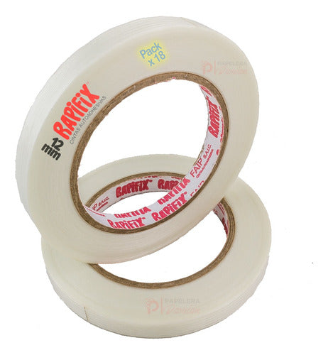 Rapifix Filament Tape 12mm X 50mt Sunchado Paletiza X18u 0