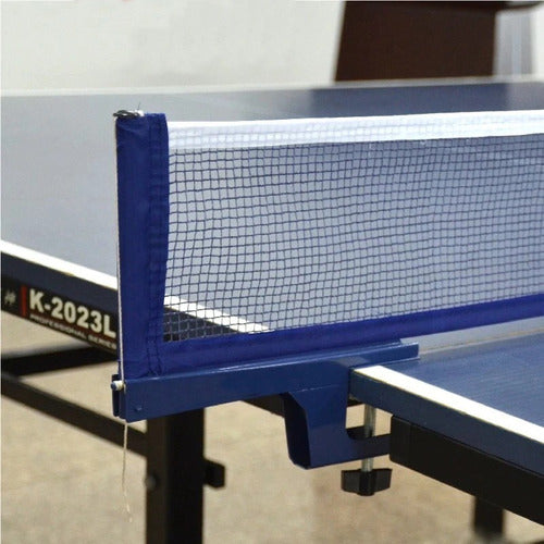 Ping Pong Net + Adjustable Support for Firm Practice Resistance 3
