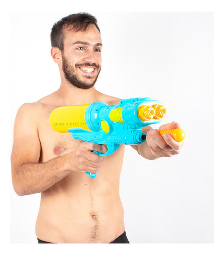 Water Gun - Large Double Shot with Tank and Trigger 5