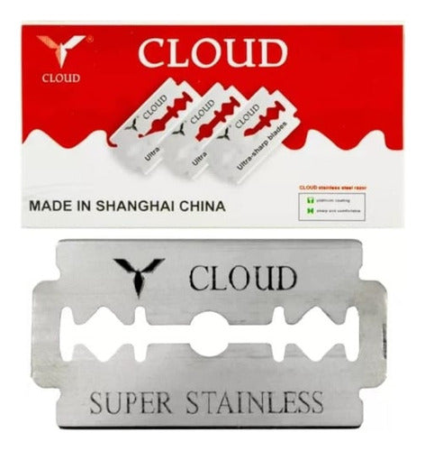 Cloud X 300 Straight Razor Blades Barber Shop Knife Pack of 100 Blades 1
