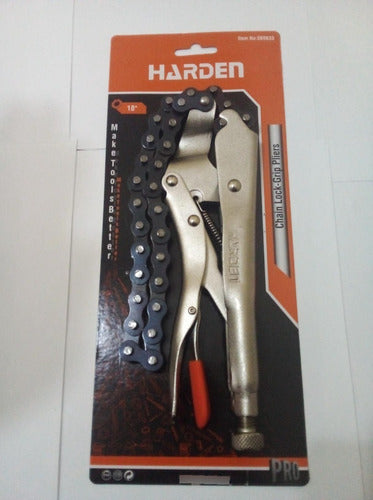 Harden 18'' Professional Dog Chain Pressure Pliers 1