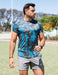 Men's Sublimated Sports T-Shirt Lycra Urban Luxury 21