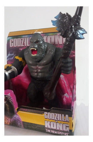 Import Generic Godzilla Vs King Kong Guante Nuevo Imperio Articulado 15cm 2