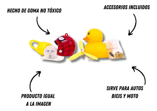 Mini Rubber Duck Decorative Universal Tuning Accessory 1