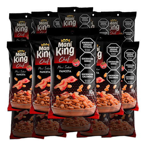 Pack of 15 Bacon Flavored King Chef Peanut 80g Each 0