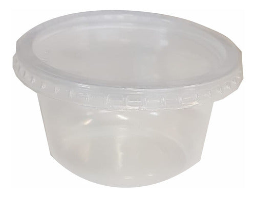 CICCARIELLO Pote Transparente C/ Tapa Para Micro 250 Ml - 100 Unidades 0