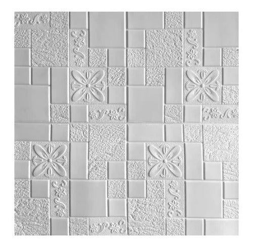 CPR 3D Adhesive Wall Covering Mosaic Marble Pack of 10 0