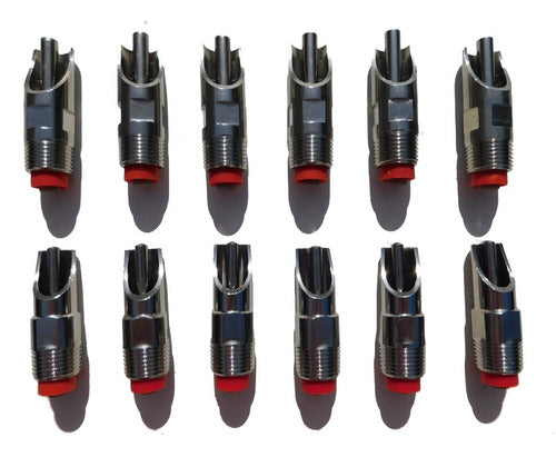 12 Units of Pig Nipple Drinkers for Pigs - Hogs 8