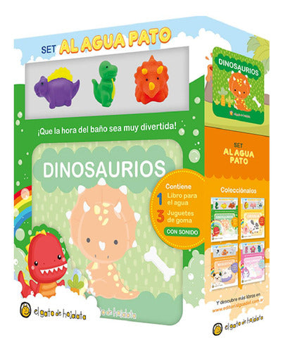 Dinosaurios Al Agua Pato  - Mosca 0