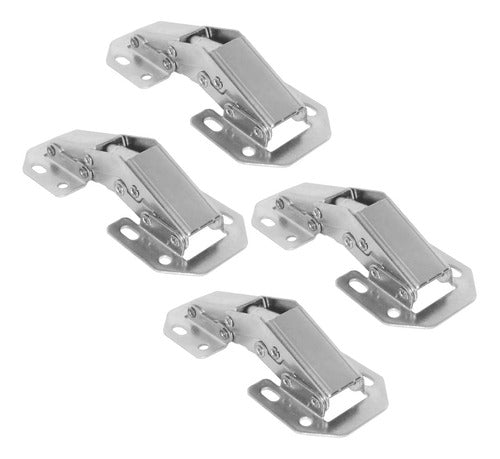 Cima Bisagra Articulada Alacena Cocina Mueble Pack X 4 Unidades 0