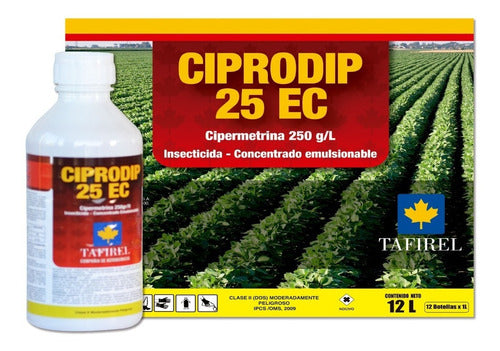 CIPRODIP Insecticide Cipermetrina 250g/l 1 Liter Container 1