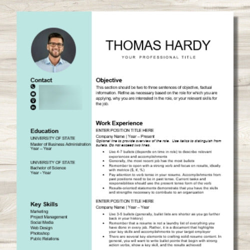 Curriculum Vitae - Cv Profesional - Adaptado A Lo Que Buscas 1