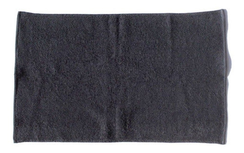 Leotex Hair Salon Towel 100% Cotton 40x65 Cm Black Pack of 5 1