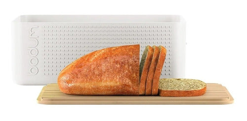 Bodum Bistro Bread Box with Bamboo Lid 4