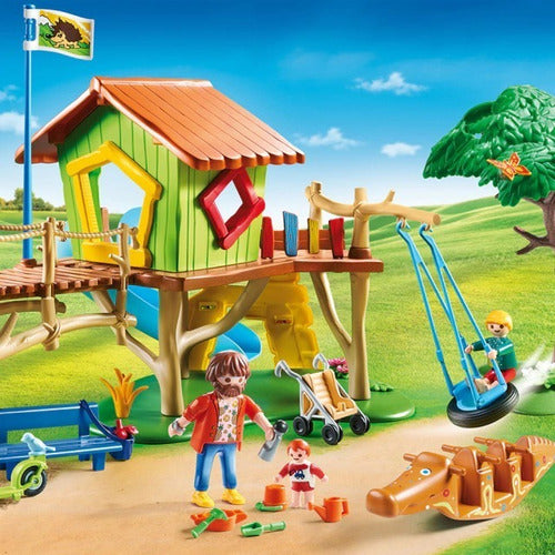 Playmobil Adventure Playground with 80 Pieces and 4 Figures 3