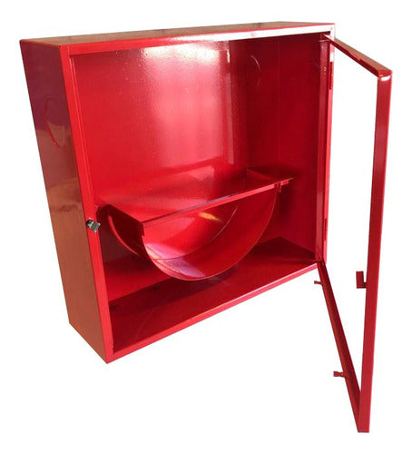 Lacar Fire Hose Cabinet 1 3/4 with Glass Door and Square Key 1