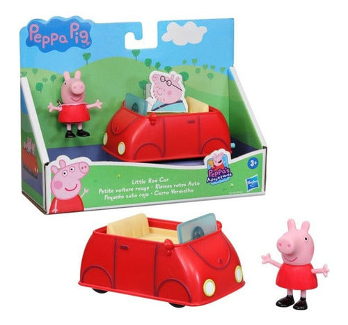 Brinquedo Miniatura Carro Vermelho Peppa Pig  - Hasbro F2212 1