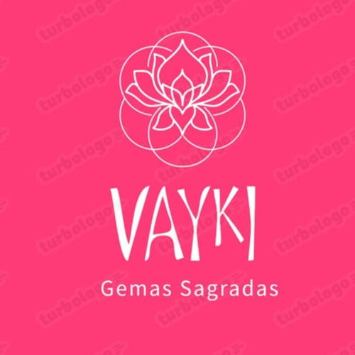 VAYKI TIENDA HOLISTICA Cuarzo Rosa Con Vela De Soja (Portavela De Cuarzo) 3