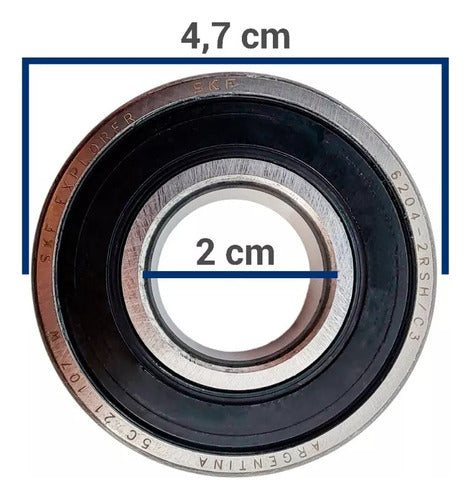 SKF Ruleman 6204 Lavarropas 1