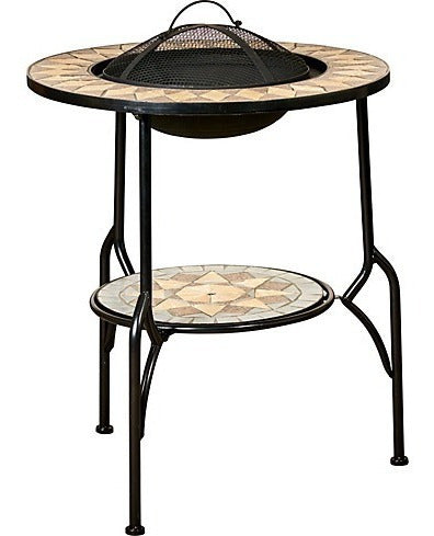 Homy Outdoor Mosaic Table with Exclusive Fire Pit 2