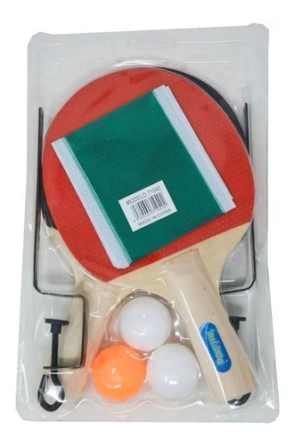 Ruifeng Ping Pong Kit - 2 Paddles, 3 Balls, and a Net 1